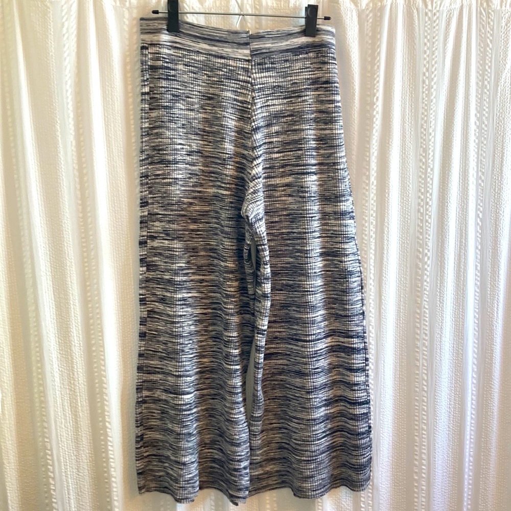 525 America Knit Space-Dye Cropped High-waist Pants
